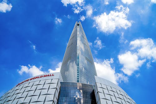 Lotte World Tower Part of Shopping Complex in Seoul