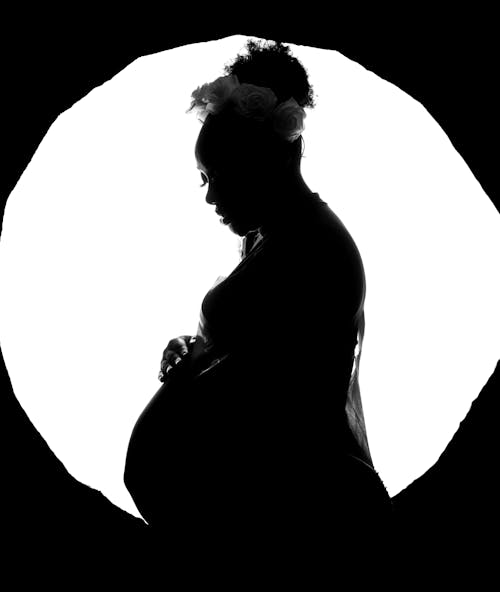 Fotos de stock gratuitas de contraste, embarazada, luz de fondo