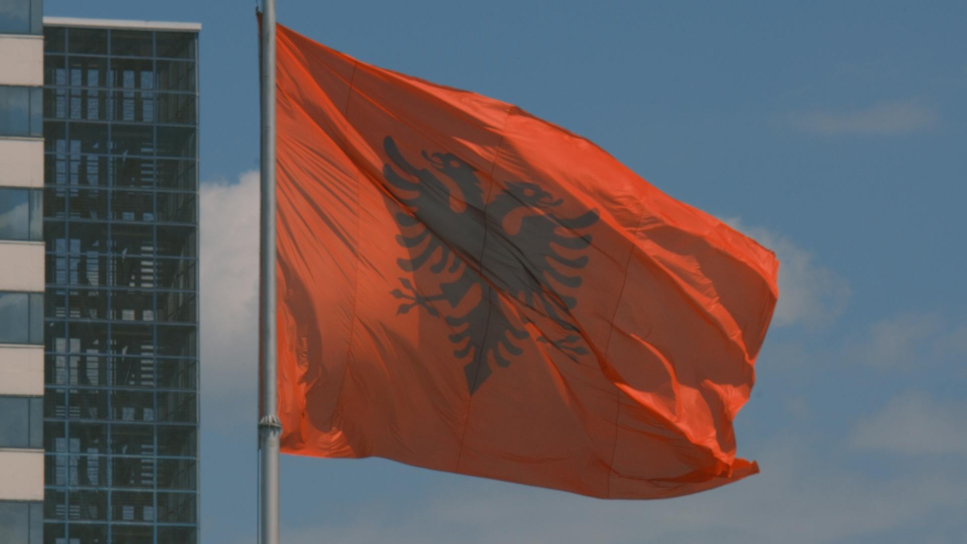 Flag of Albania