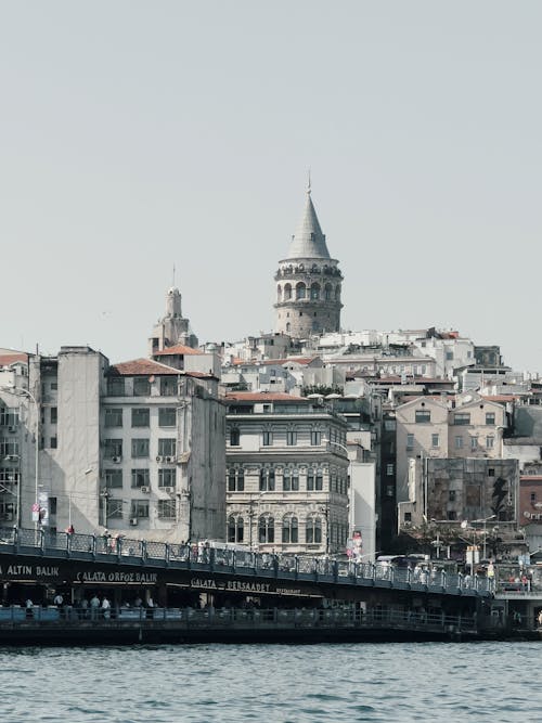 伊斯坦堡, 加拉塔塔, 加拉塔橋 的 免費圖庫相片