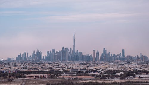 Darmowe zdjęcie z galerii z burdż chalifa, drapacze chmur, dubaj