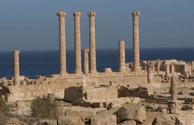 Ancient Ruins In Sabratha, Libya