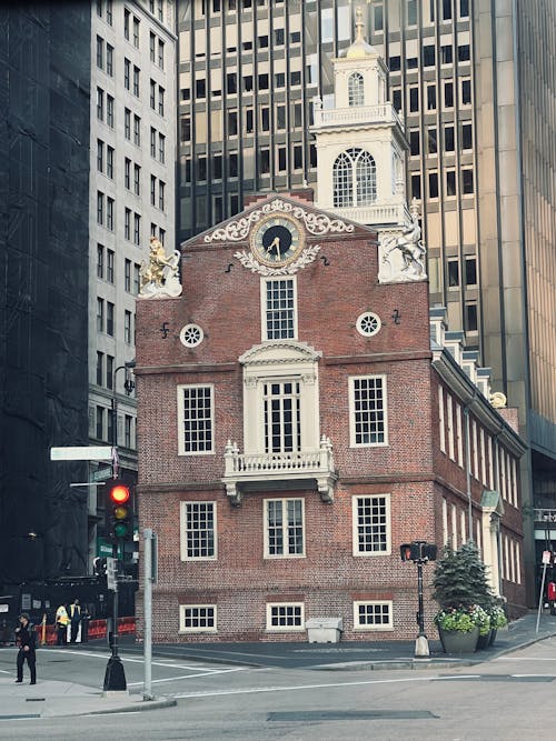 Foto d'estoc gratuïta de arquitectura colonial, boston, carrer