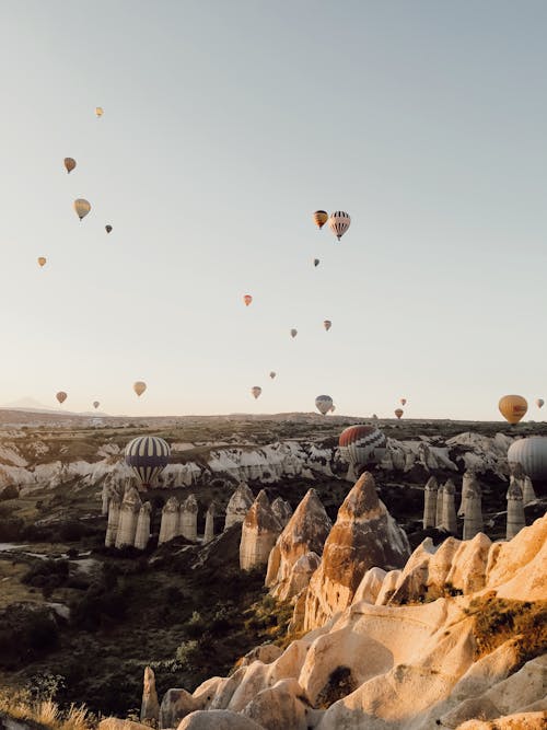 Kostnadsfri bild av äventyr, cappadocia, flygande
