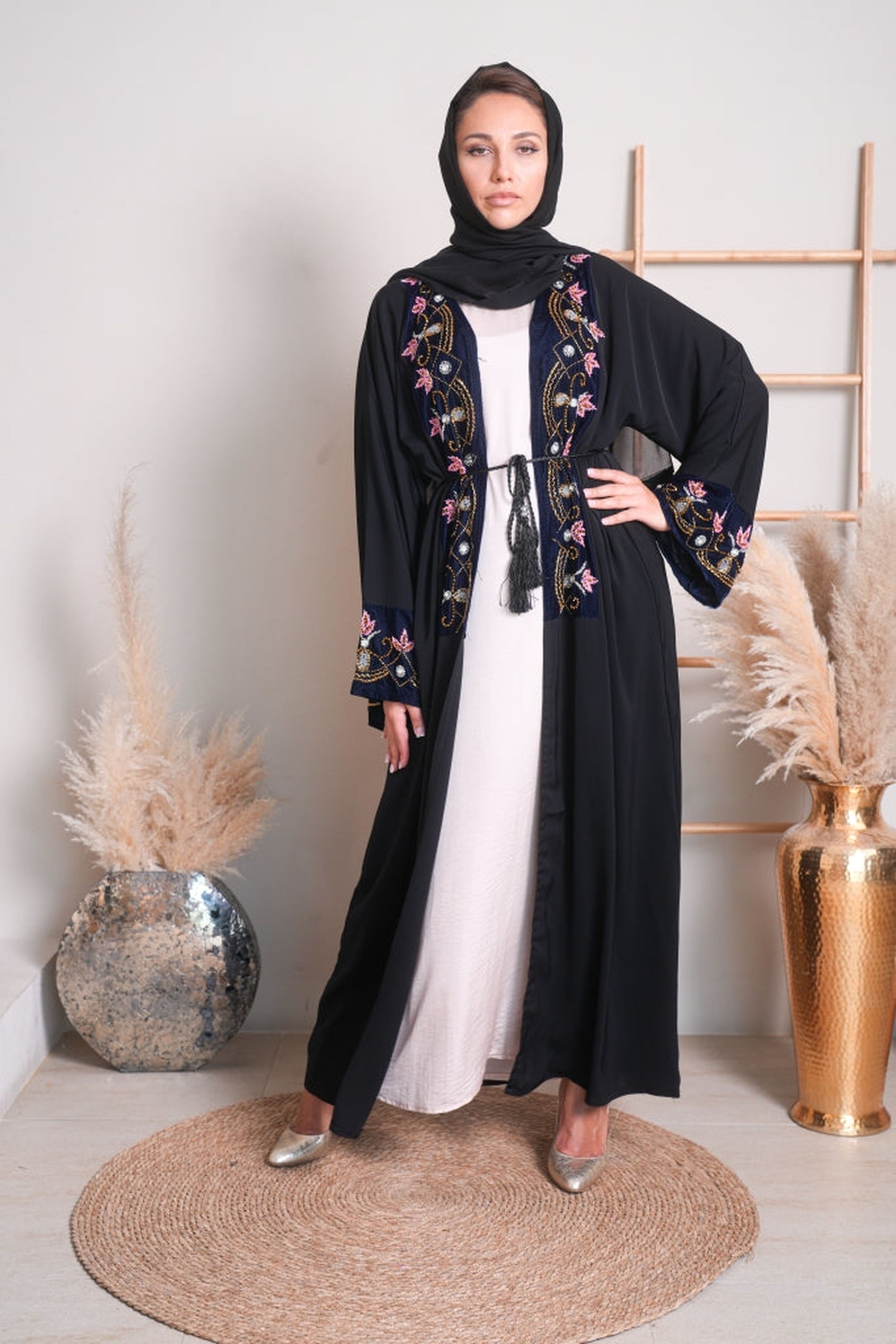 Woman in Black Clothes and Hijab · Free Stock Photo