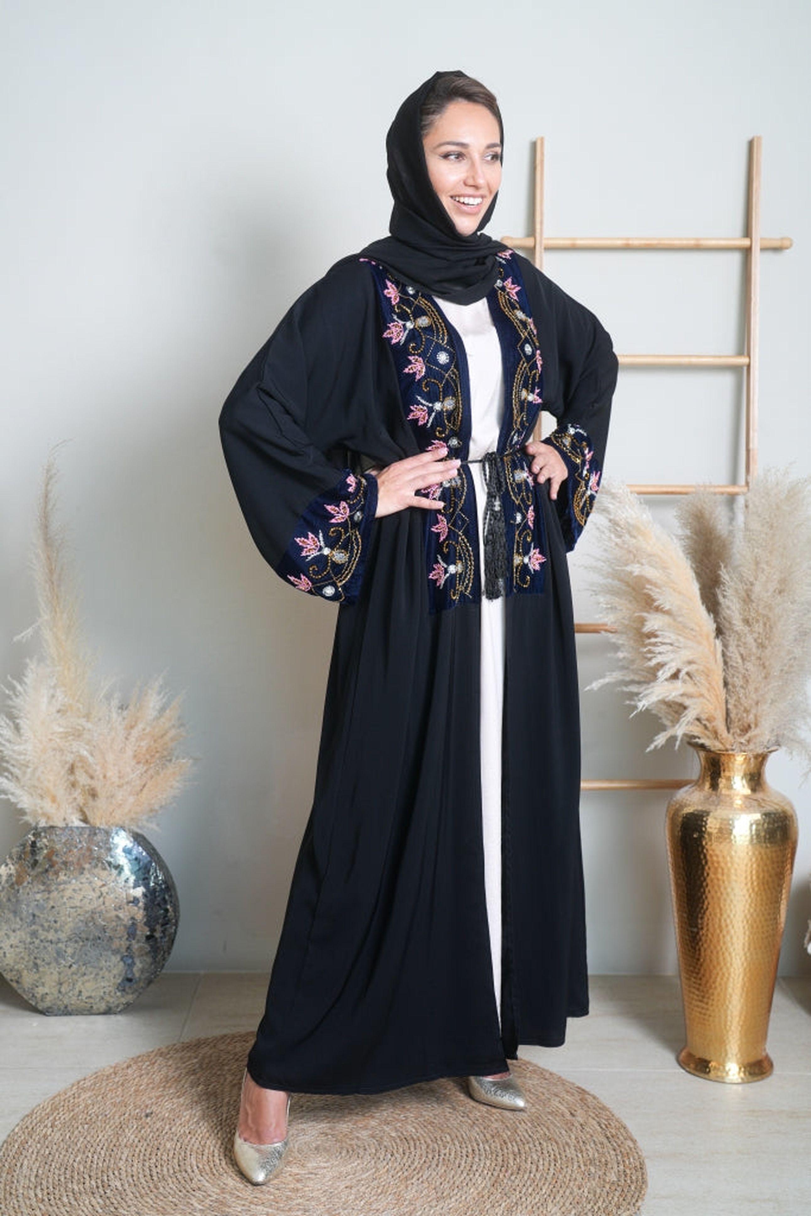 Woman in Black Clothes and Hijab · Free Stock Photo