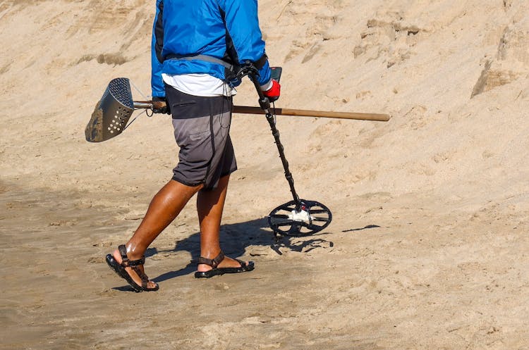 Man With Metal Detector