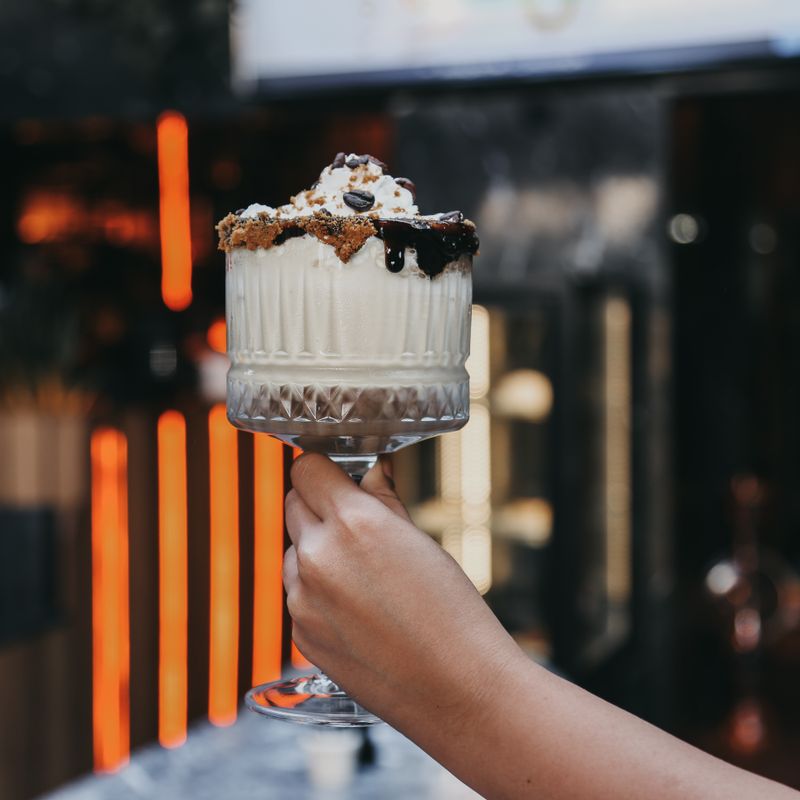 Amaretti Almond Milkshake