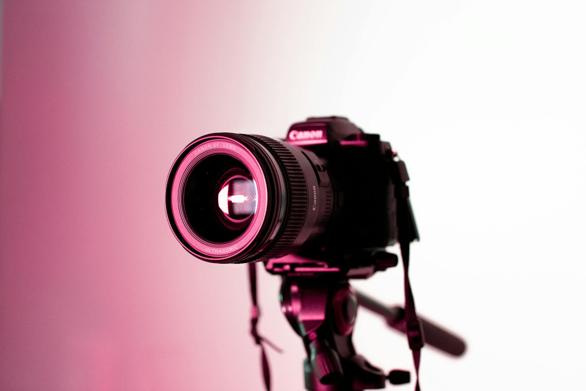 Close-Up Photo of DSLR Camera