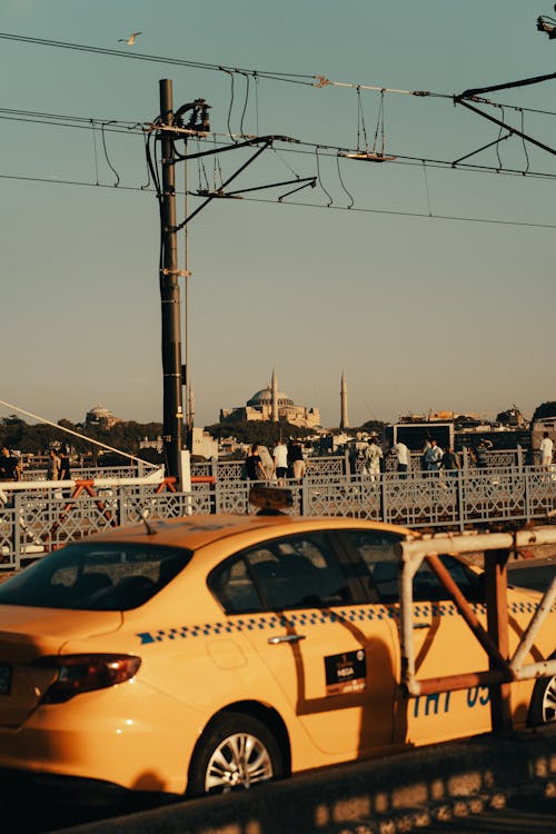 Ilmainen kuvapankkikuva tunnisteilla auto, galata-silta, Istanbul