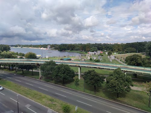 Kostenloses Stock Foto zu autobahn, landschaft, reise