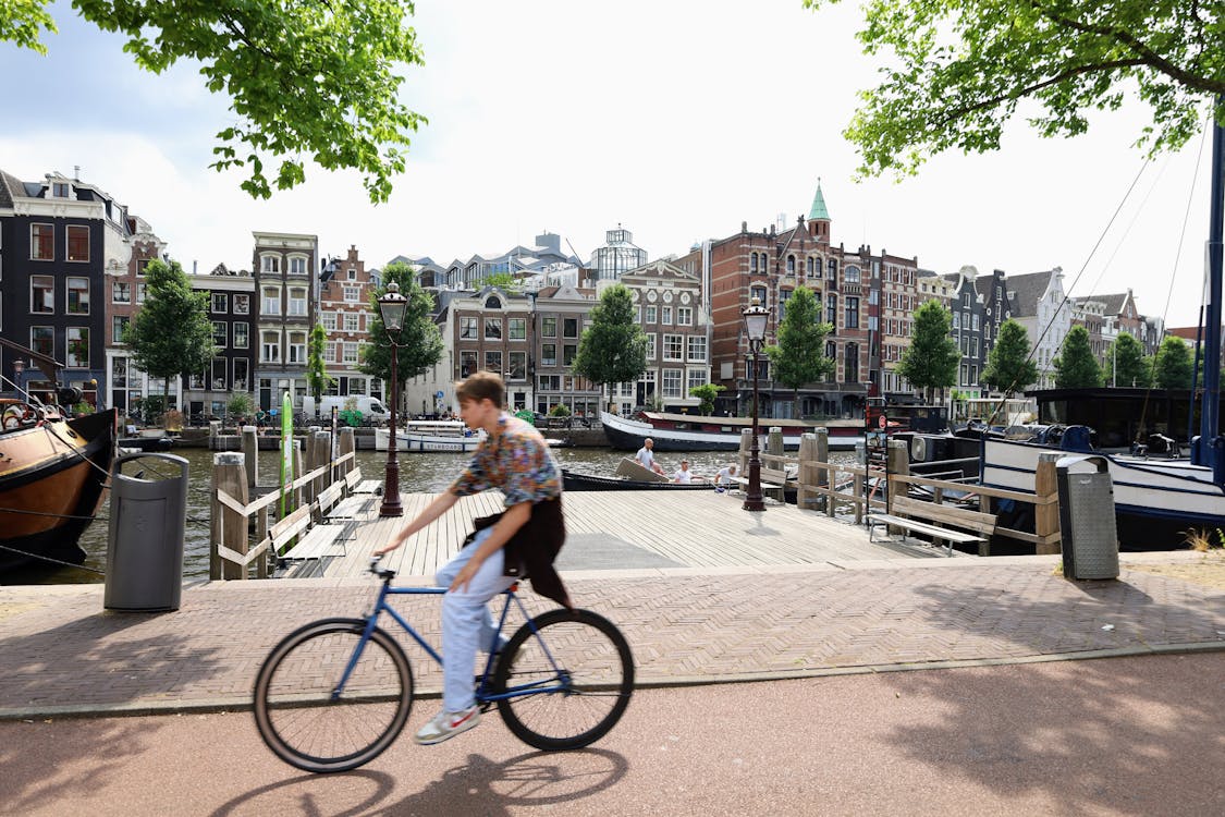 1. Bike ride in the city, Things to do in Amsterdam in August