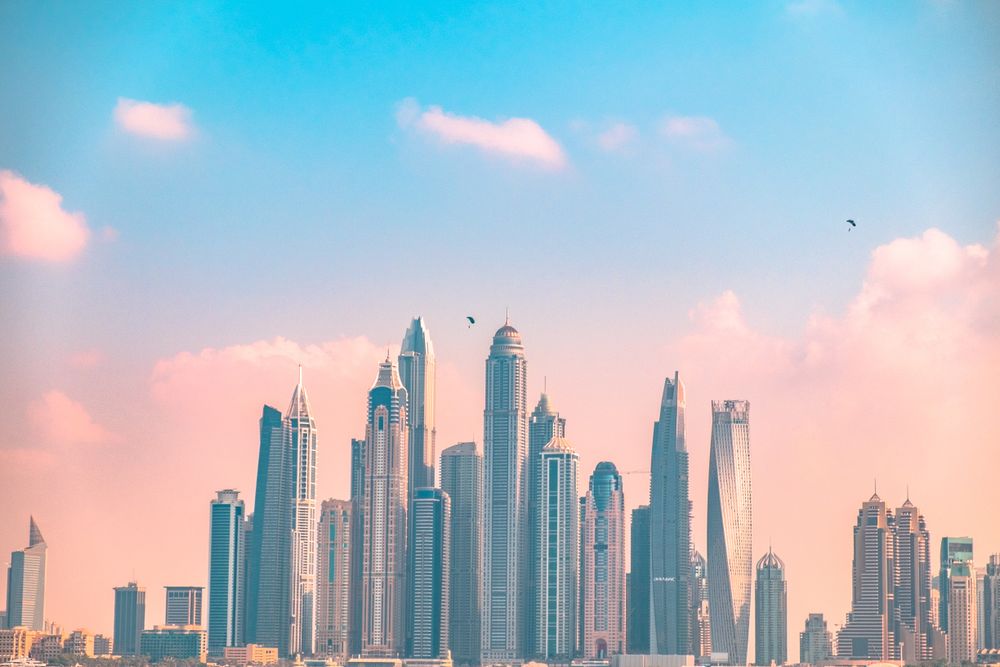 Dubai Marina skyline