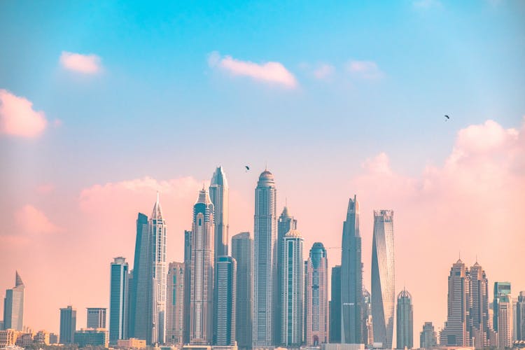 Dubai Marina Skyline 