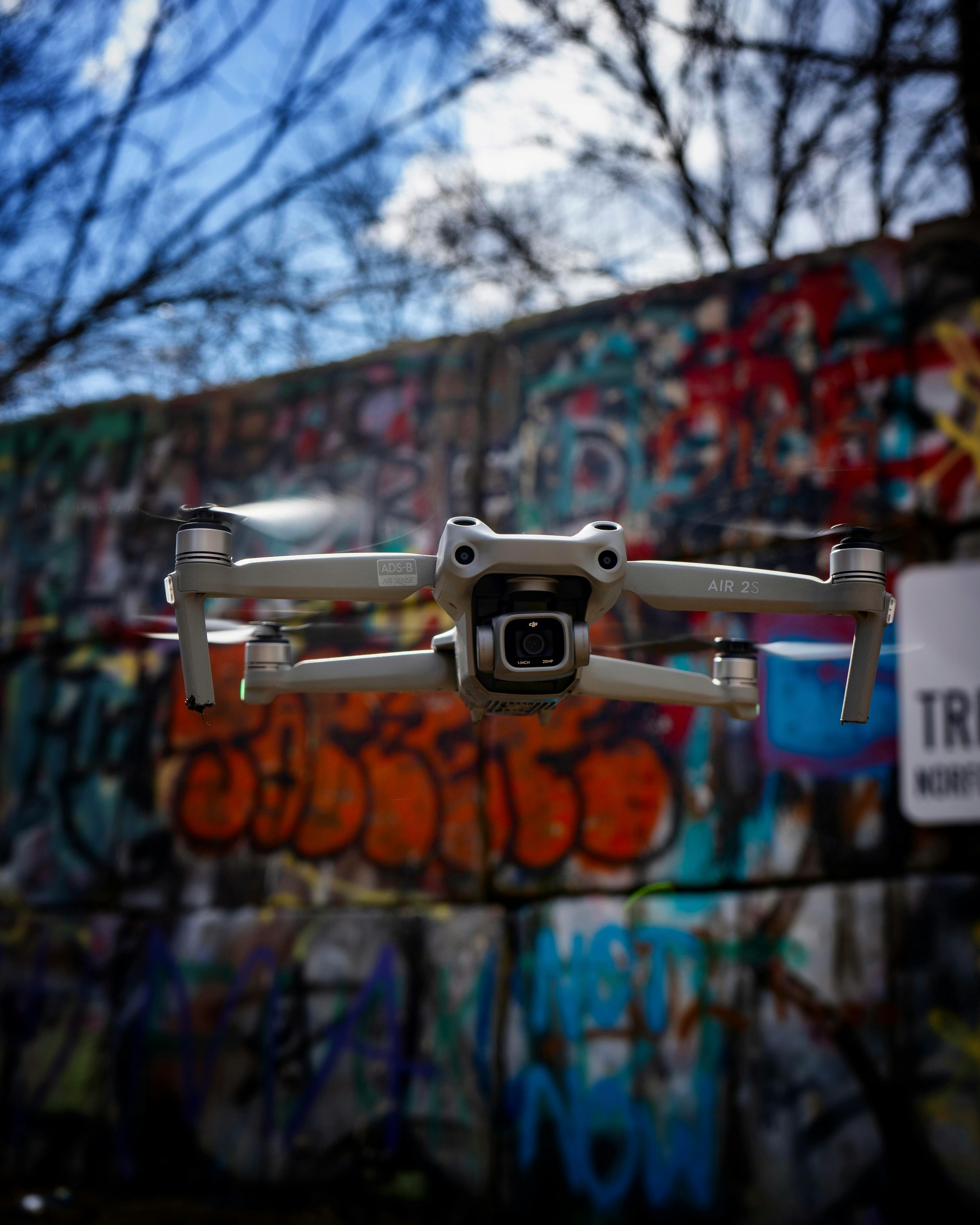 tevo shox raptor drone graffiti