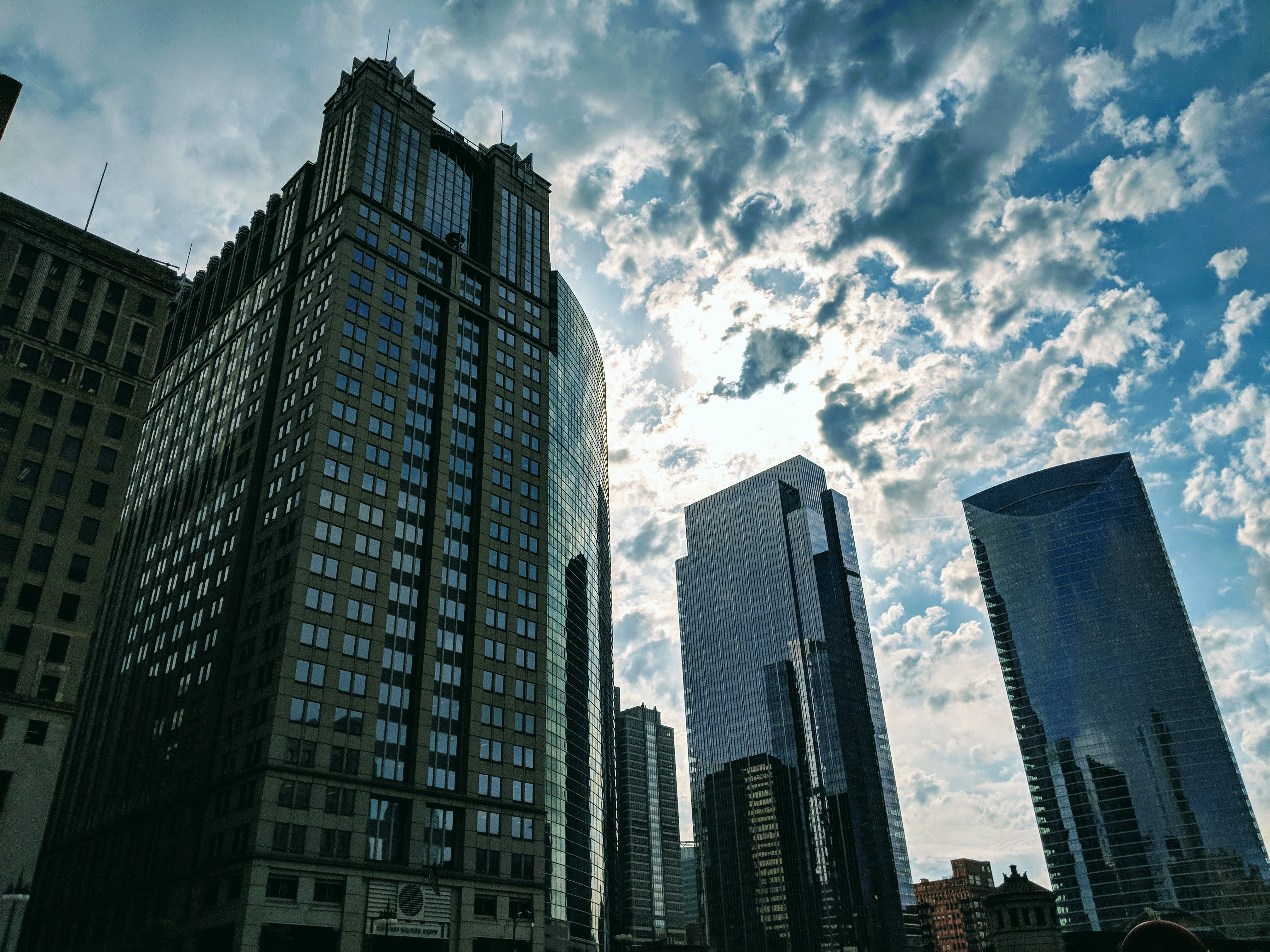 Modern Office Skyscrapers · Free Stock Photo