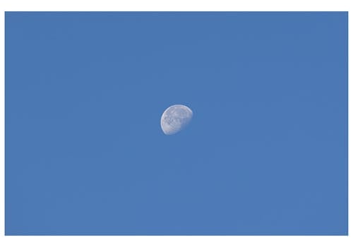 Imagine de stoc gratuită din cer senin, cerul moody, faza lunii
