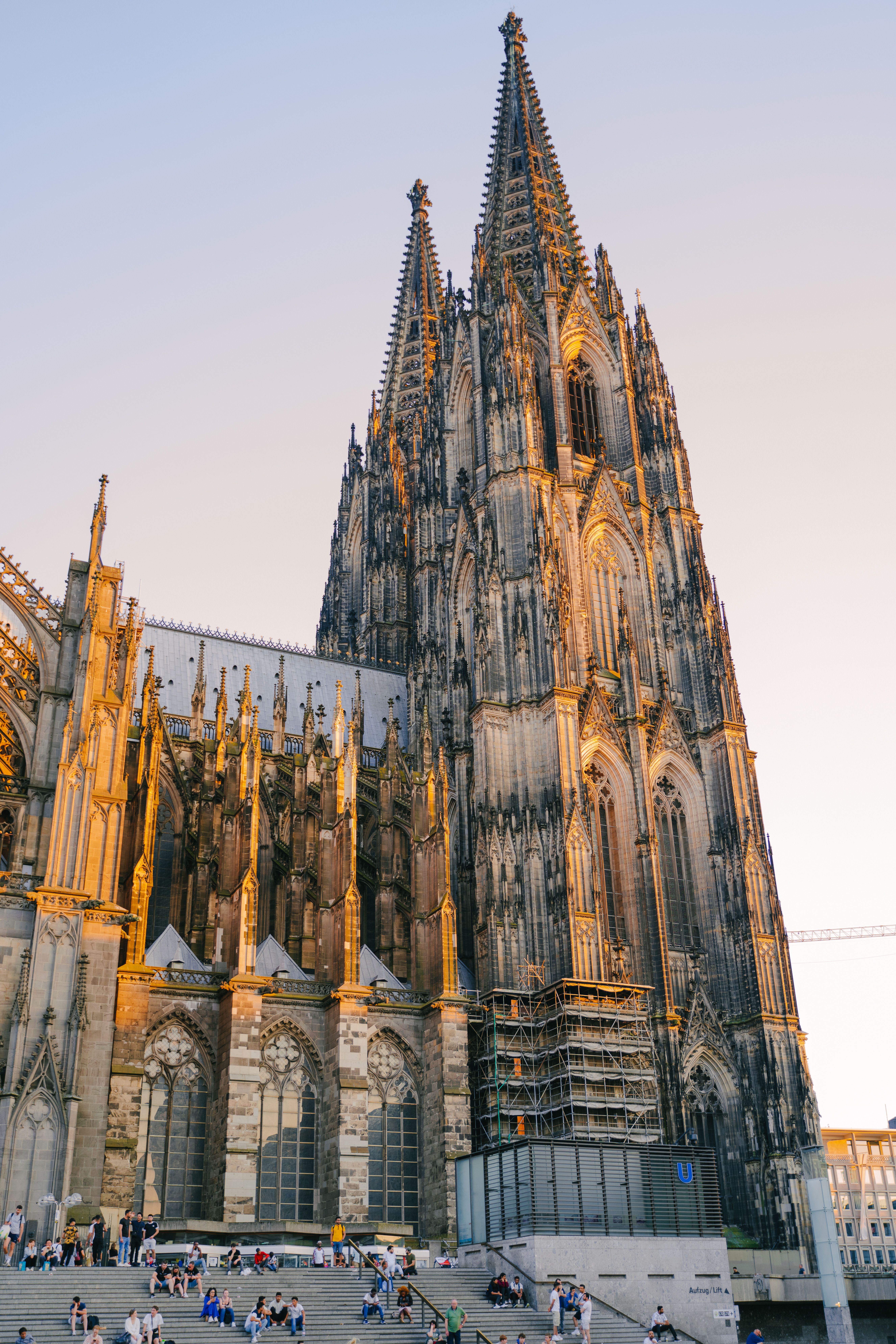 Low Angle Shot of the Cologne Cathedral in Cologne, Germany · Free ...