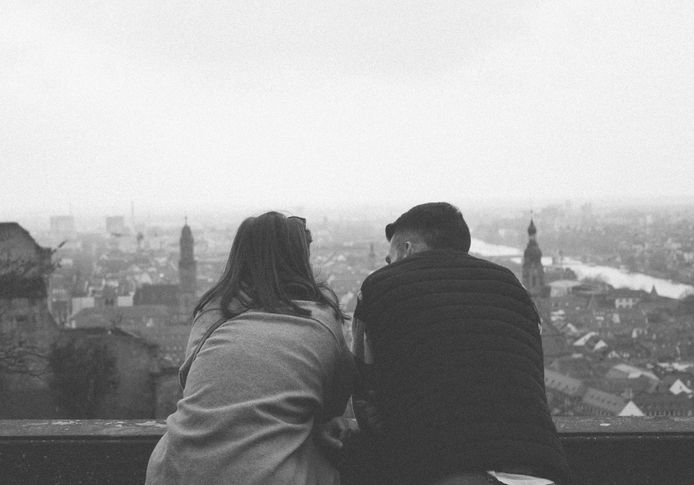 latin women dating success story with couple smiling