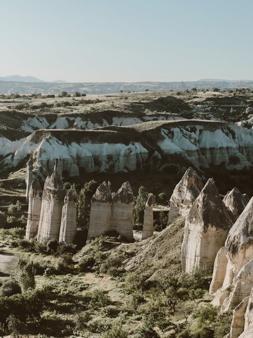 Immagine gratuita di cappadocia, eroso, formazioni rocciose