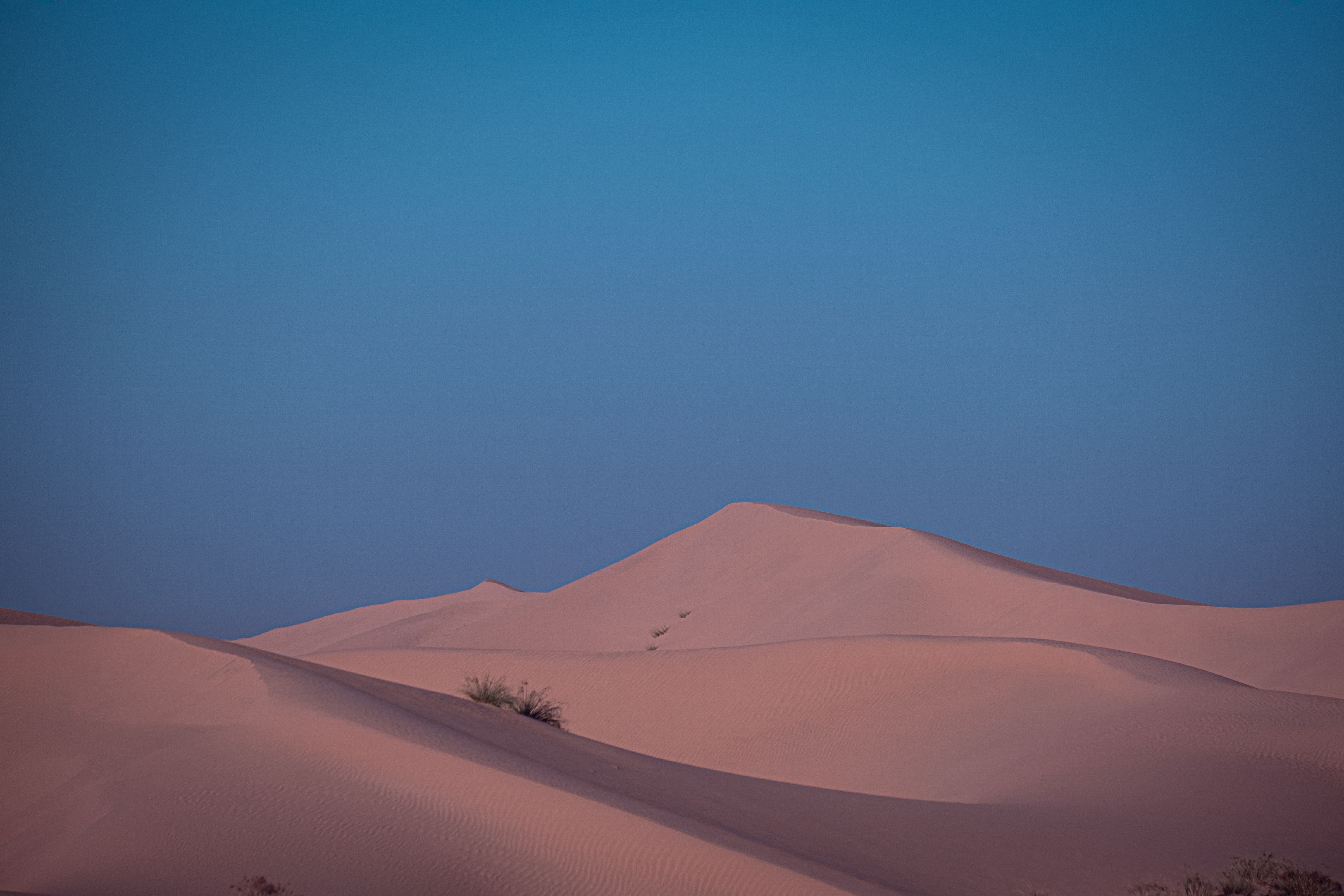 Dune on desert, Tunisia