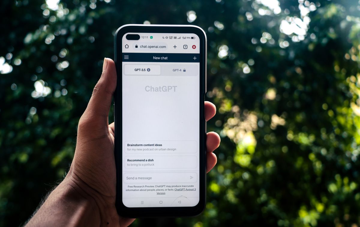 Webpage of Ai Chatbot, a prototype AI Smith Open chatbot, is seen on ...