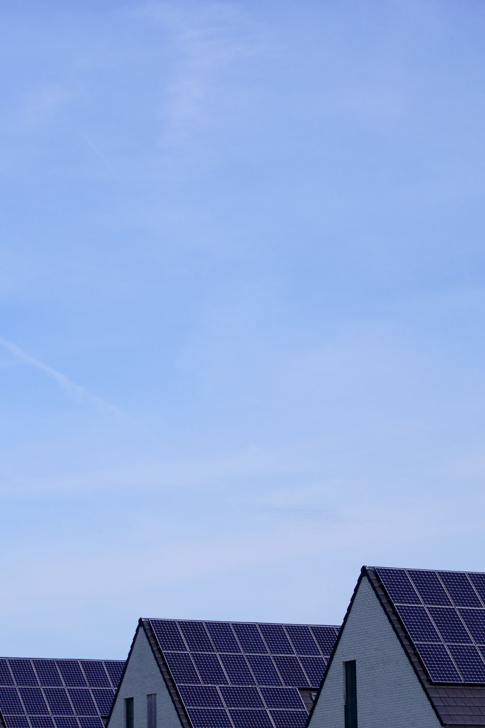 Wohnhäuser mit Photovoltaik