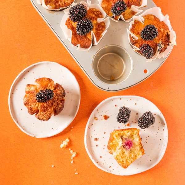 Blackberry muffins