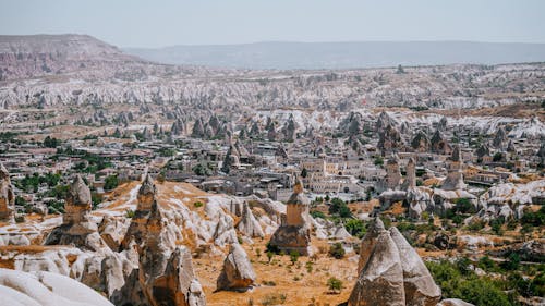 Kostnadsfri bild av cappadocia, Kalkon, klippformation