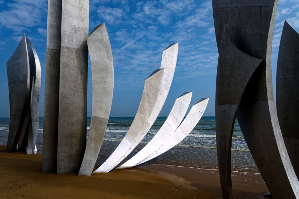 am Omaha Beach