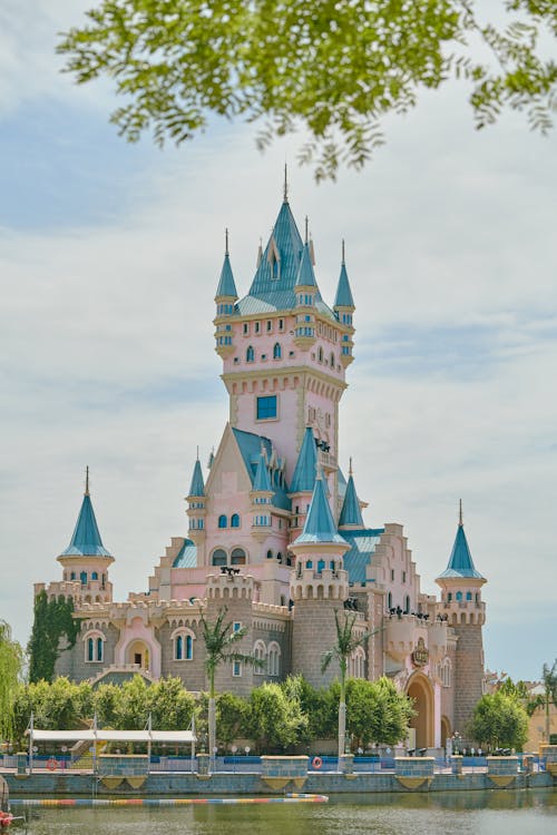 Sleeping Beauty Castle in Disneyland in Anaheim