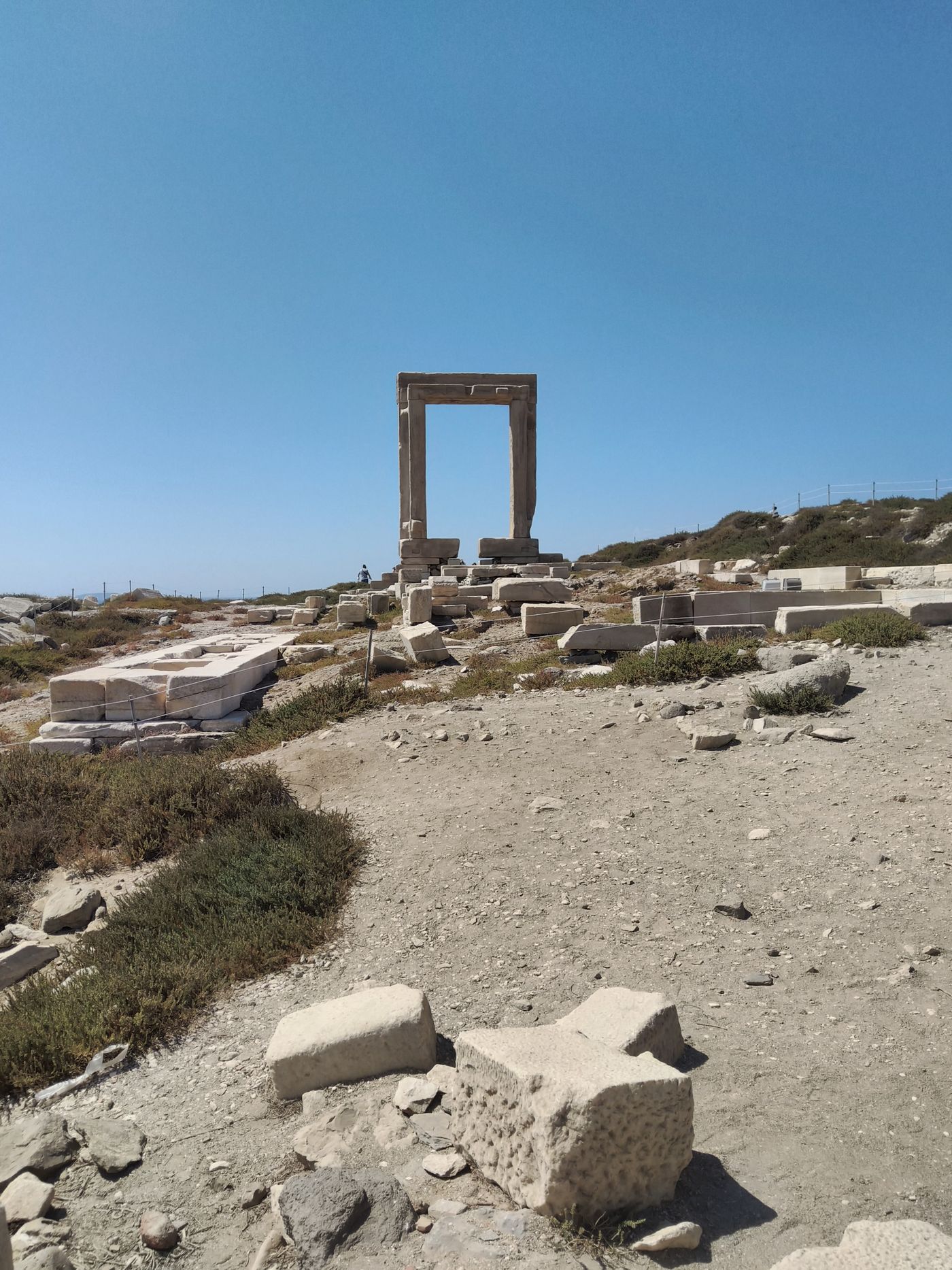 La Portara de Naxos, porte d'Apollon