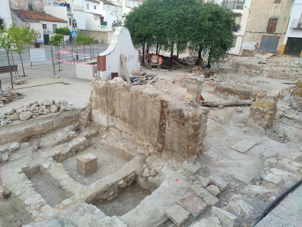 ruinas del antiguo lavadero de Martos