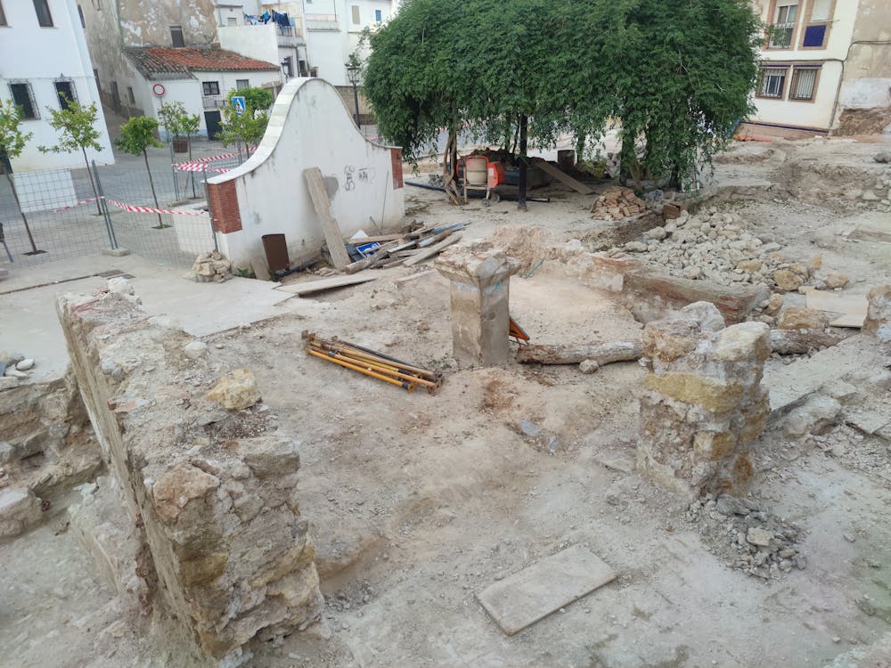 ruinas del antiguo lavadero de Martos