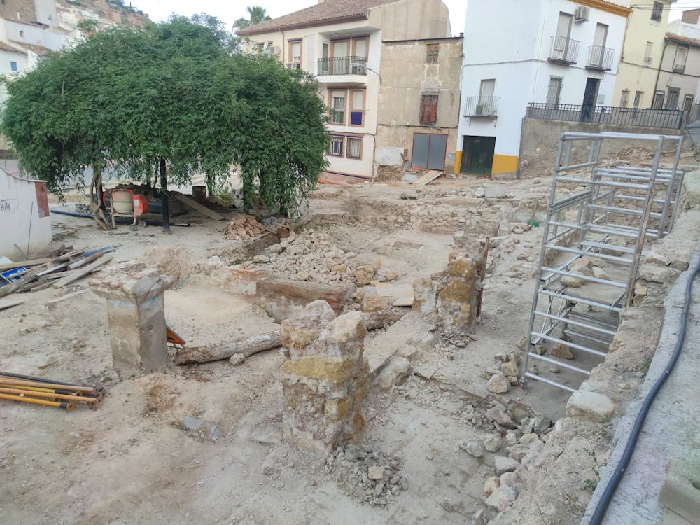 ruinas del antiguo lavadero de Martos