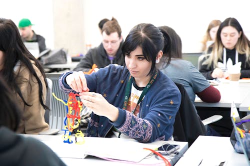 Foto profissional grátis de alunos, arte, aula de arte