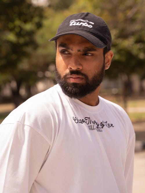 A Man Wearing a Cap