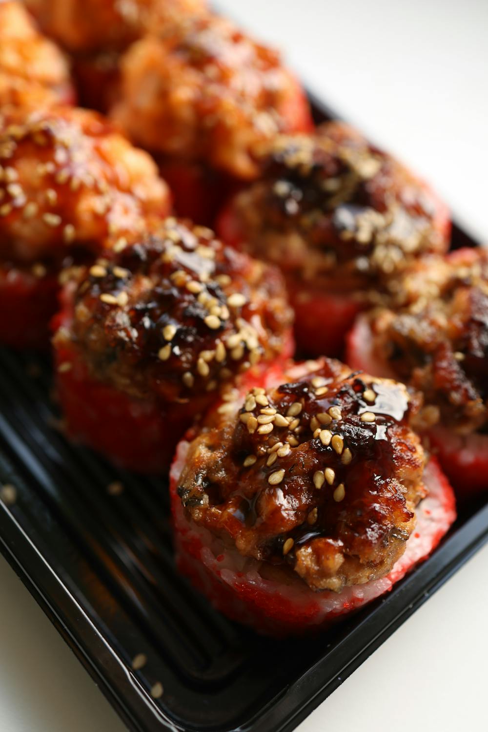 Plum Sauce Glazed Meatballs