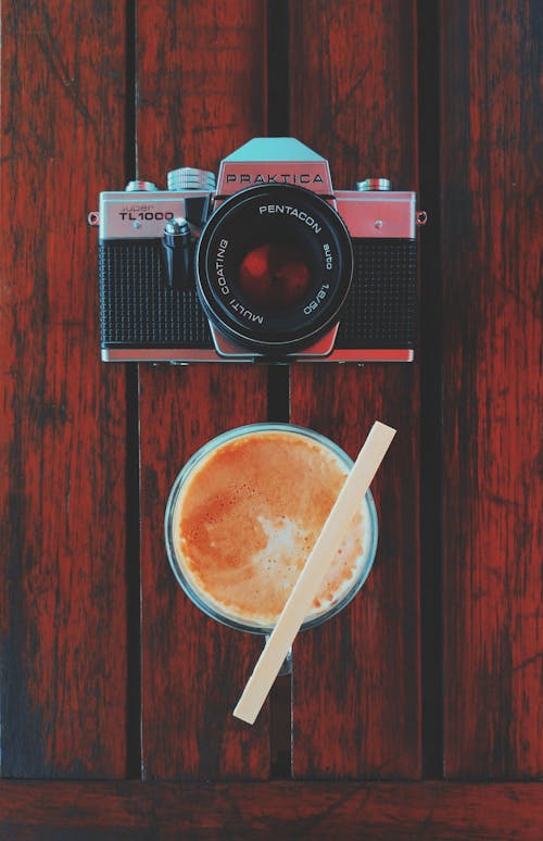 Camera Beside Drink