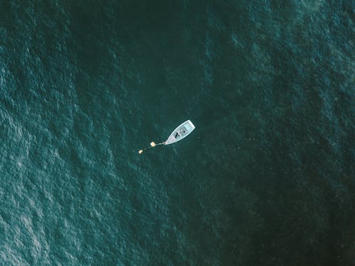 Foto stok gratis berlabuh, fotografi udara, laut