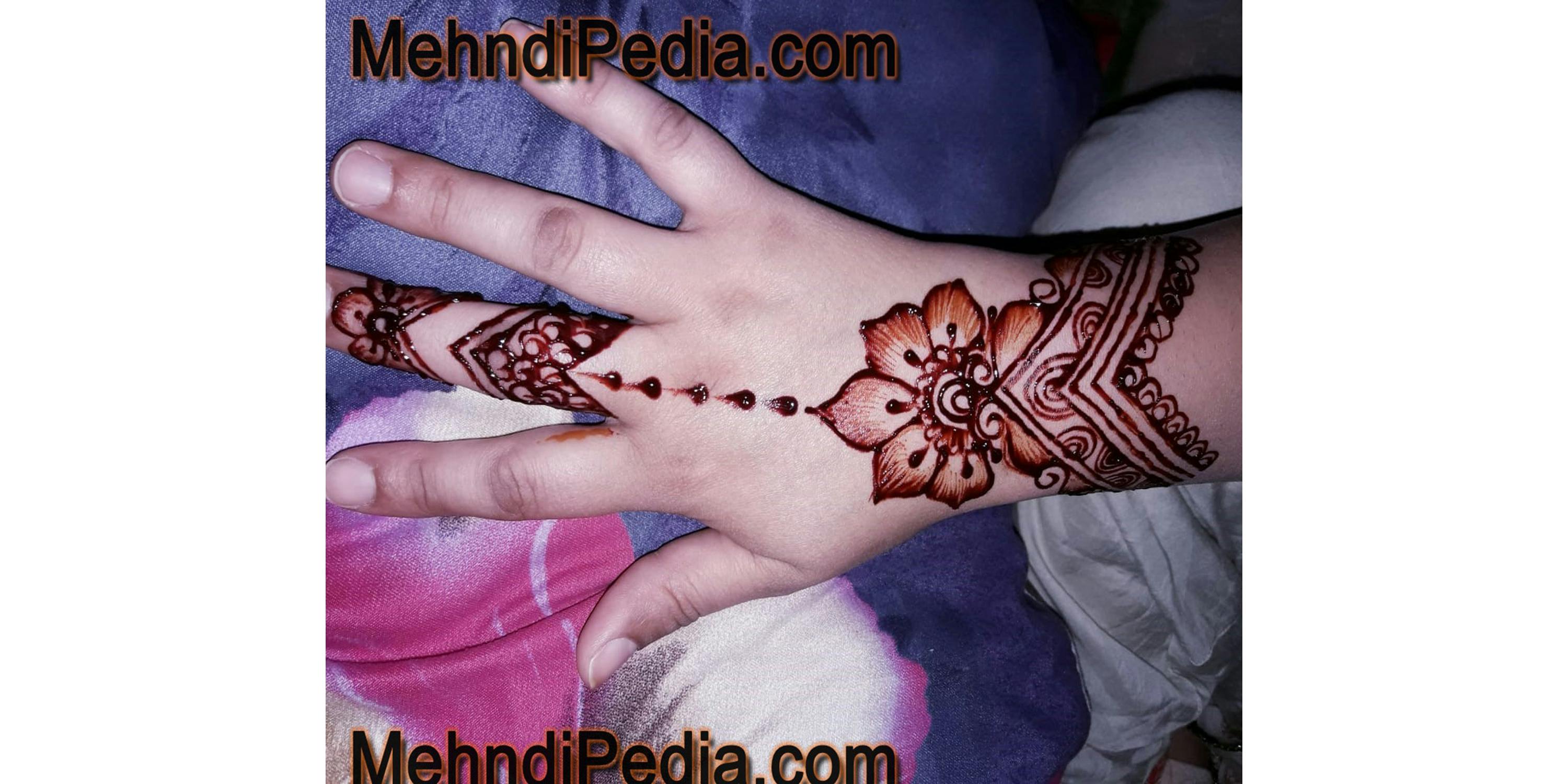 Free Stock Photo Of Back Hand Mehndi Designs Easy Henna Designs