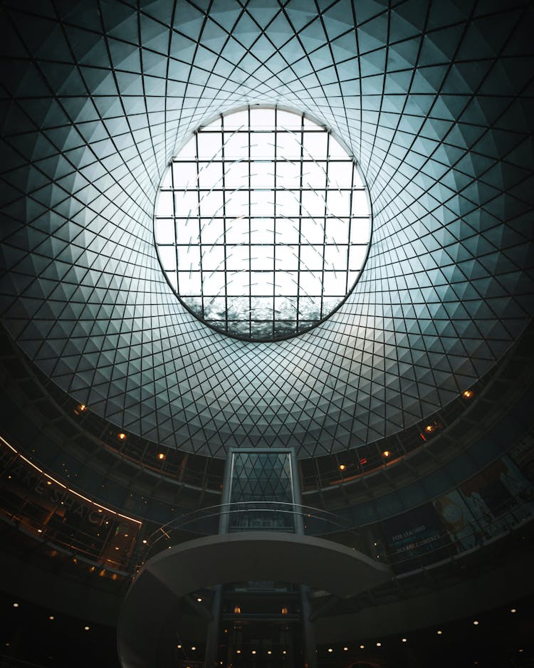 Round Glass Ceiling