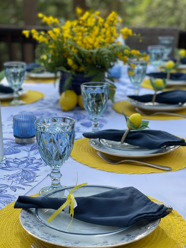 A Summer Table Setting 