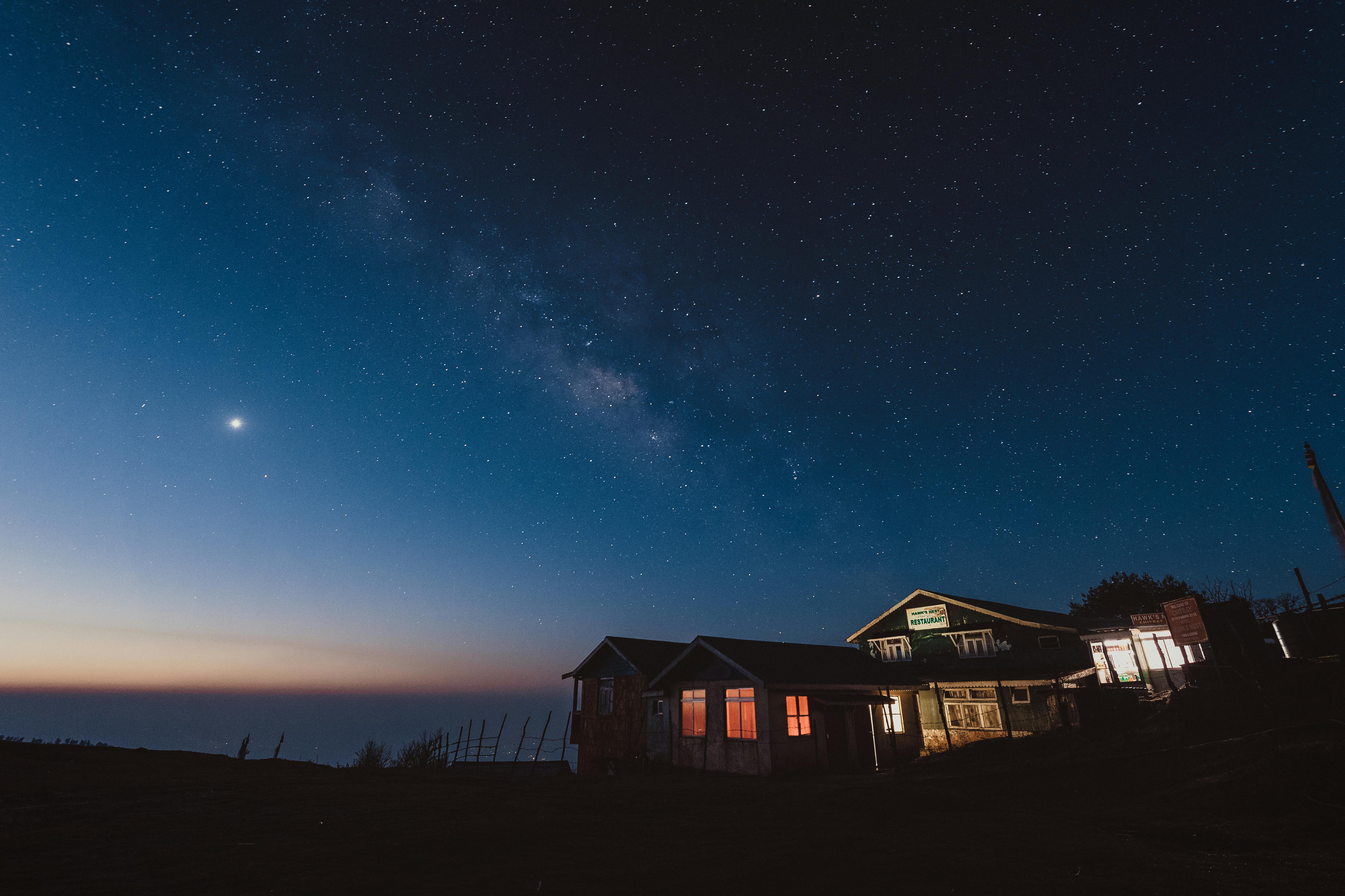 milkyway photography at golden hours