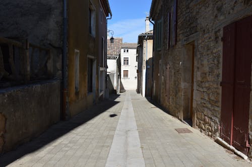 A Narrow Street in the Corfu Old Town