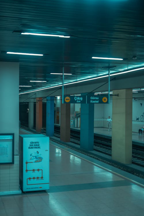 An underground Railway Station in Turkey