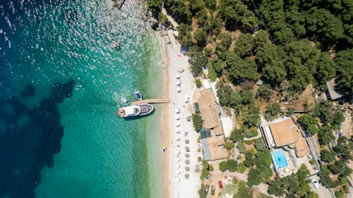 Aerial Photo of a Summer Resort