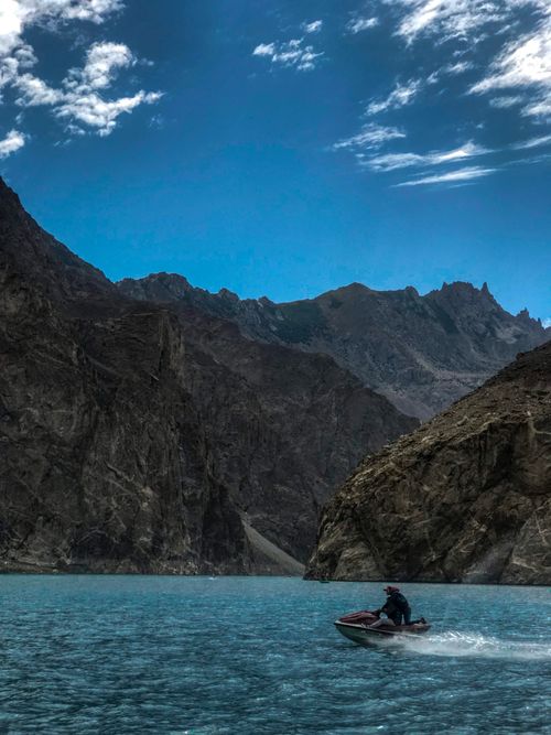 Free The attabad lake Stock Photo
