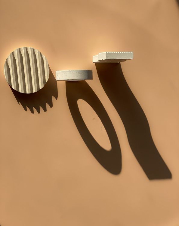 Stuff Shadows Items and Shadows on Sunlit Background · Free Stock Photo