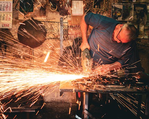 Fotos de stock gratuitas de artesano, chispas, con gas